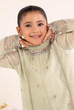 Load image into Gallery viewer, Mint Green 3 Piece Embroidered Yarn Dyed Suit