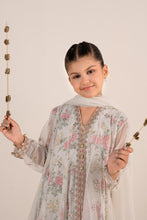 Load image into Gallery viewer, Off-White 4 Piece Embroidered Net Suit for Girls