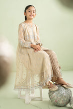 Load image into Gallery viewer, Embroidered Net Suit for Kids in Coffee Brown
