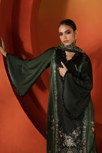 Load image into Gallery viewer, Embroidered Satin Silk 3 Piece Suit – Green