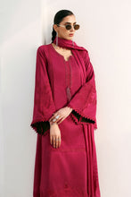 Load image into Gallery viewer, Maria.B Embroidered 3 Piece Hot Pink Tassel Silk Suit