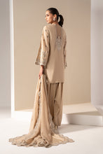 Load image into Gallery viewer, Maria.B Beige Raw Silk Embroidered 3 Piece Suit