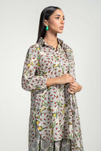 Load image into Gallery viewer, 3 Piece Printed Lawn Suit in Beige