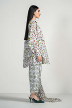 Load image into Gallery viewer, 3 Piece Printed Lawn Suit with Baggy Shirt