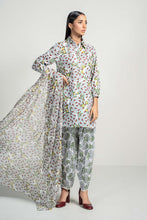 Load image into Gallery viewer, Off White 3 Piece Printed Lawn Suit