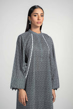 Load image into Gallery viewer, 2 Piece Printed Lawn Suit in Black