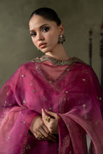 Load image into Gallery viewer, Pink Raw Silk Angrakha Suit – 3 Piece for Women