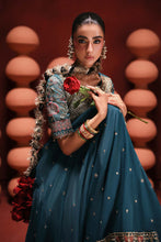 Load image into Gallery viewer, 3 Piece Embroidered Lehenga Suit for Women – Teal