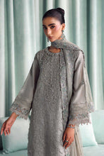 Load image into Gallery viewer, Embroidered Tissue Silk 3 Piece Suit – Grey