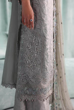 Load image into Gallery viewer, Embroidered Tissue Silk 3 Piece Suit – Grey