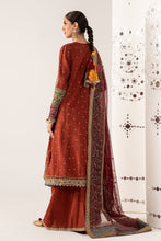 Load image into Gallery viewer, Embroidered Raw Silk Angrakha Suit for Women – Mustard