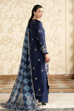 Load image into Gallery viewer, Maria.B Embroidered Tissue Silk 3 Piece Suit – Blue