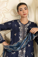 Load image into Gallery viewer, Maria.B Embroidered Tissue Silk 3 Piece Suit – Blue