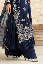 Load image into Gallery viewer, Maria.B Embroidered Tissue Silk 3 Piece Suit – Blue