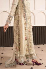 Load image into Gallery viewer, 3 Piece Embroidered Raw Silk Suit for Women – Light Yellow