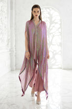 Load image into Gallery viewer, 3 Piece Sequin Embroidered Chiffon Suit in Pink