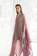 Load image into Gallery viewer, 3 Piece Sequin Embroidered Chiffon Suit in Pink