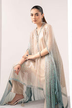 Load image into Gallery viewer, 3 Piece Embroidered Chiffon Kaftan Suit - Green