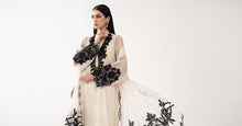 Load image into Gallery viewer, 3 Piece Embroidered Chiffon Suit for Women - Off-White
