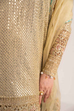 Load image into Gallery viewer, 3 Piece Apple Green Embroidered Chiffon Suit