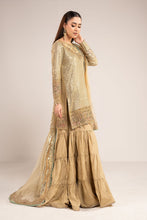 Load image into Gallery viewer, 3 Piece Apple Green Embroidered Chiffon Suit