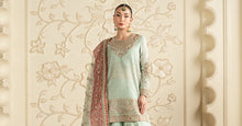 Load image into Gallery viewer, Cotton Lurex Gharara 3 Piece Suit - Sea Green