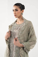 Load image into Gallery viewer, Embroidered Organza Suit for Women – Sea Green
