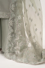Load image into Gallery viewer, Embroidered Organza Suit for Women – Sea Green
