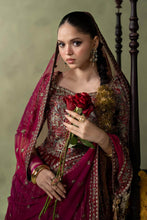 Load image into Gallery viewer, Pink Velvet Embroidered Lehenga Suit – 3 Piece