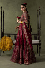 Load image into Gallery viewer, Pink Velvet Embroidered Lehenga Suit – 3 Piece
