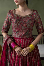 Load image into Gallery viewer, Pink Velvet Embroidered Lehenga Suit – 3 Piece