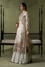 Load image into Gallery viewer, Off-White Raw Silk 3 Piece Embroidered Suit