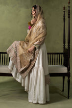 Load image into Gallery viewer, Off-White Raw Silk 3 Piece Embroidered Suit