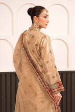 Load image into Gallery viewer, Embroidered Tissue 3 Piece Suit - Golden