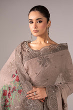 Load image into Gallery viewer, Embroidered Chiffon Saree with Blouse and Petticoat – Grey