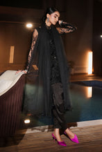 Load image into Gallery viewer, Maria.B 3 Piece Embroidered Net Suit in Black