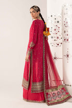 Load image into Gallery viewer, 3 Piece Embroidered Raw Silk Suit for Women – Pink