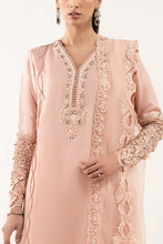 Load image into Gallery viewer, Maria.B 3 Piece Embroidered Raw Silk Suit – Pink