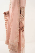 Load image into Gallery viewer, Maria.B 3 Piece Embroidered Raw Silk Suit – Pink