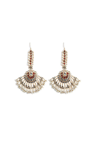 Sahara - Red Chatham Earrings
