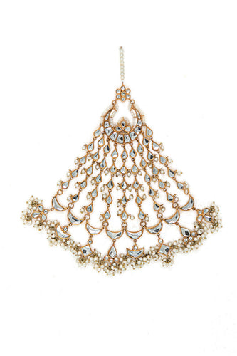 Pearl Trellis - Gold Jhoomar